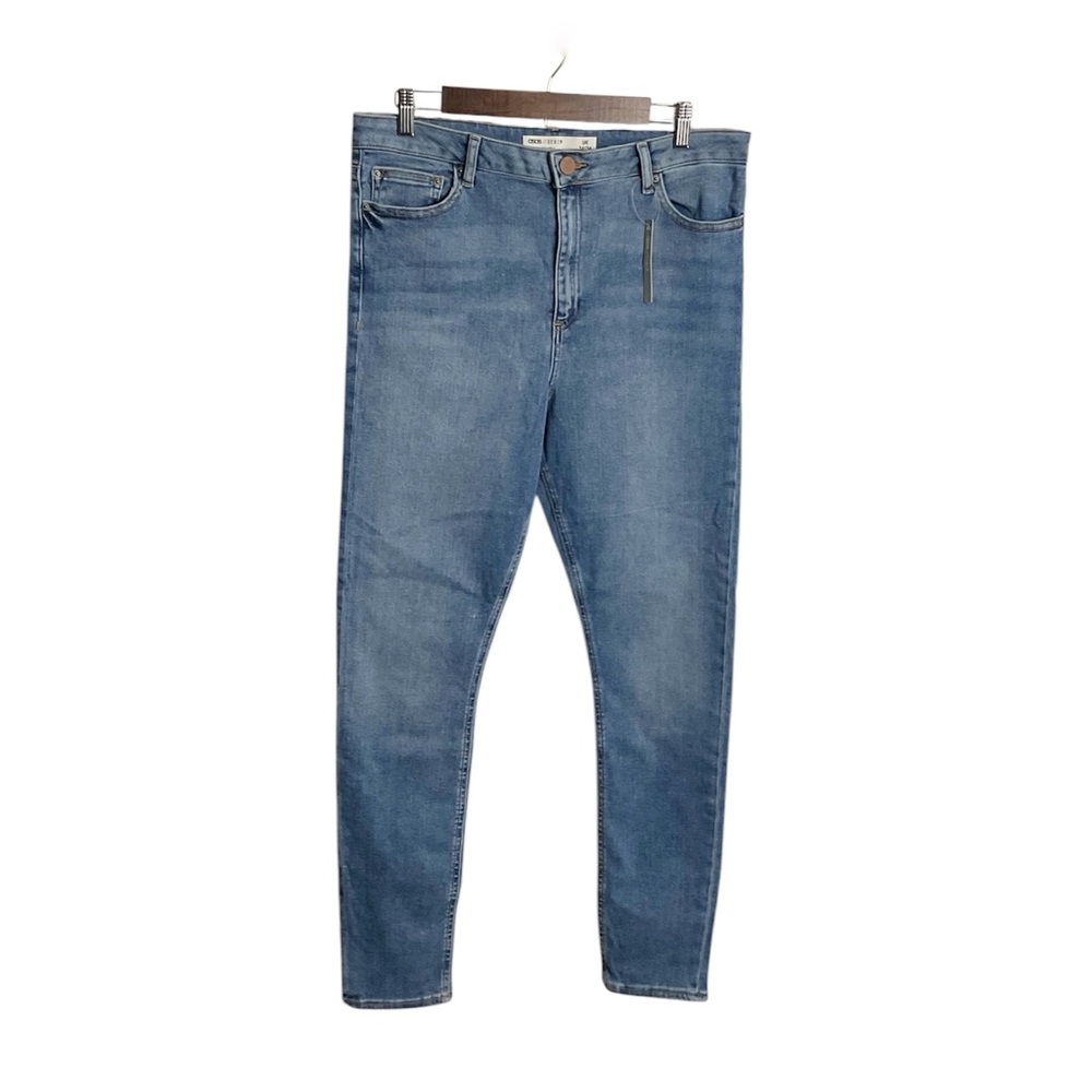 ASOS‎ To Fit Waist Skinny Jeans Size 34 New